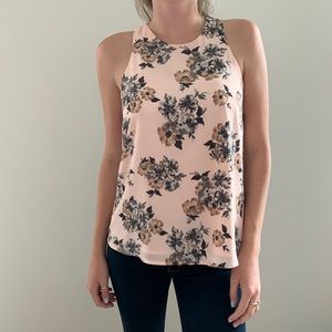 NWOT Sugar & Lips Floral Swing Tank XS
